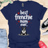 Best frenchie mom ever - V5B - Flying Hearts T-Shirt